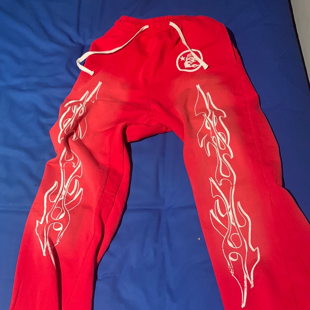 Hellstar track pants red